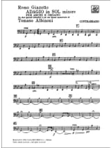 Adagio in sol minore - Matériel - Albinoni Tomaso / Giazotto Remo